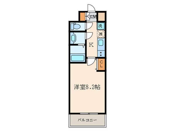 パークフラッツ尼崎の物件間取画像